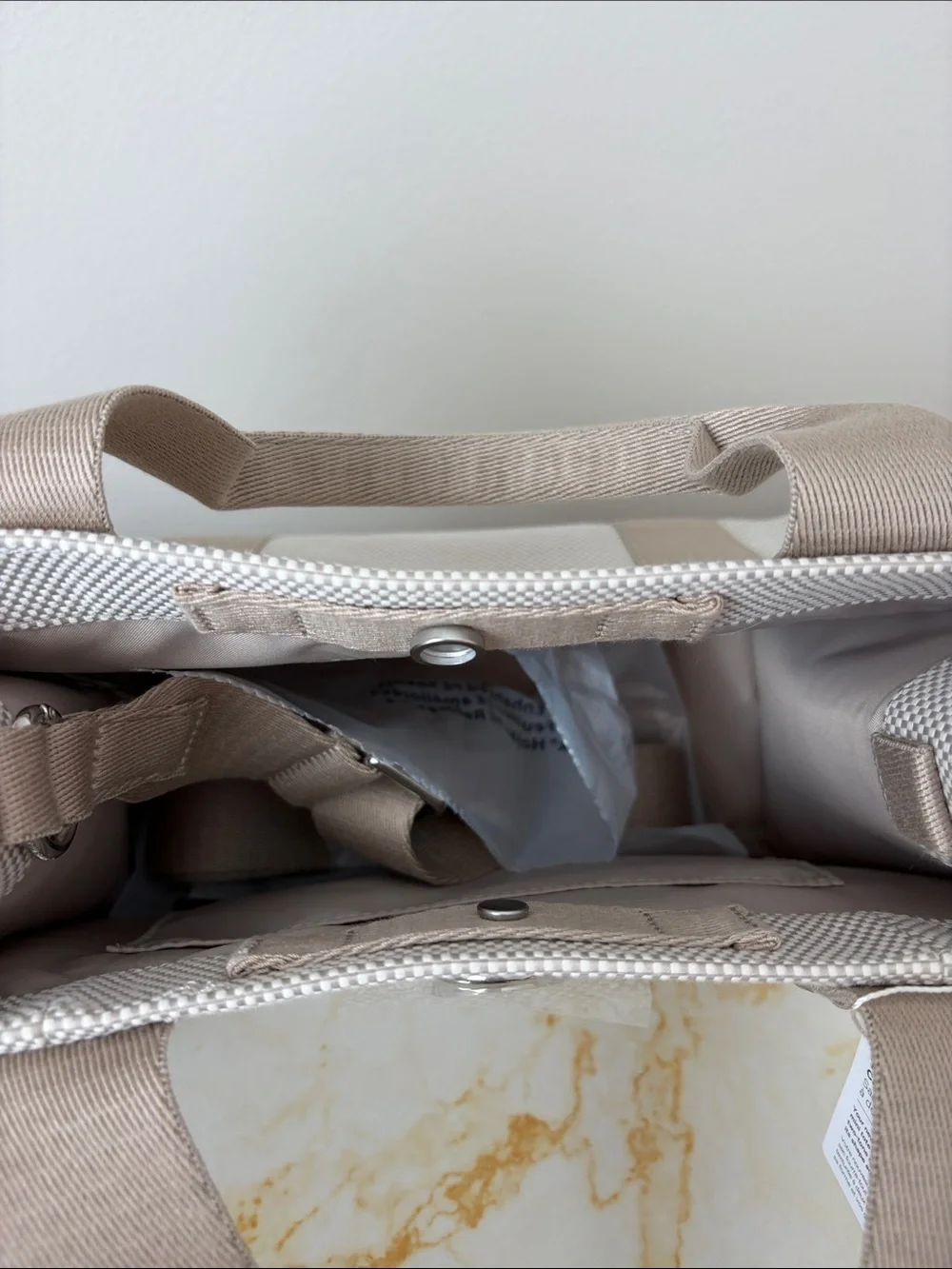 Lululemon Two-Tone Canvas Tote Mini - Picture 3 of 3